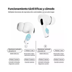Audifonos Pro Bluetooth con Pantalla Táctil
