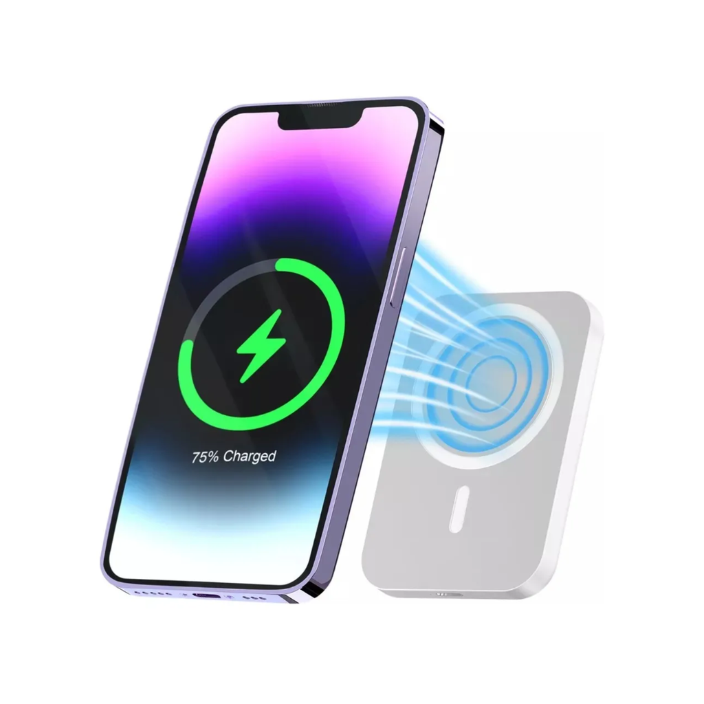 Cargador Magnetico Power Bank MagSafe Inalambrico 5000 mAh