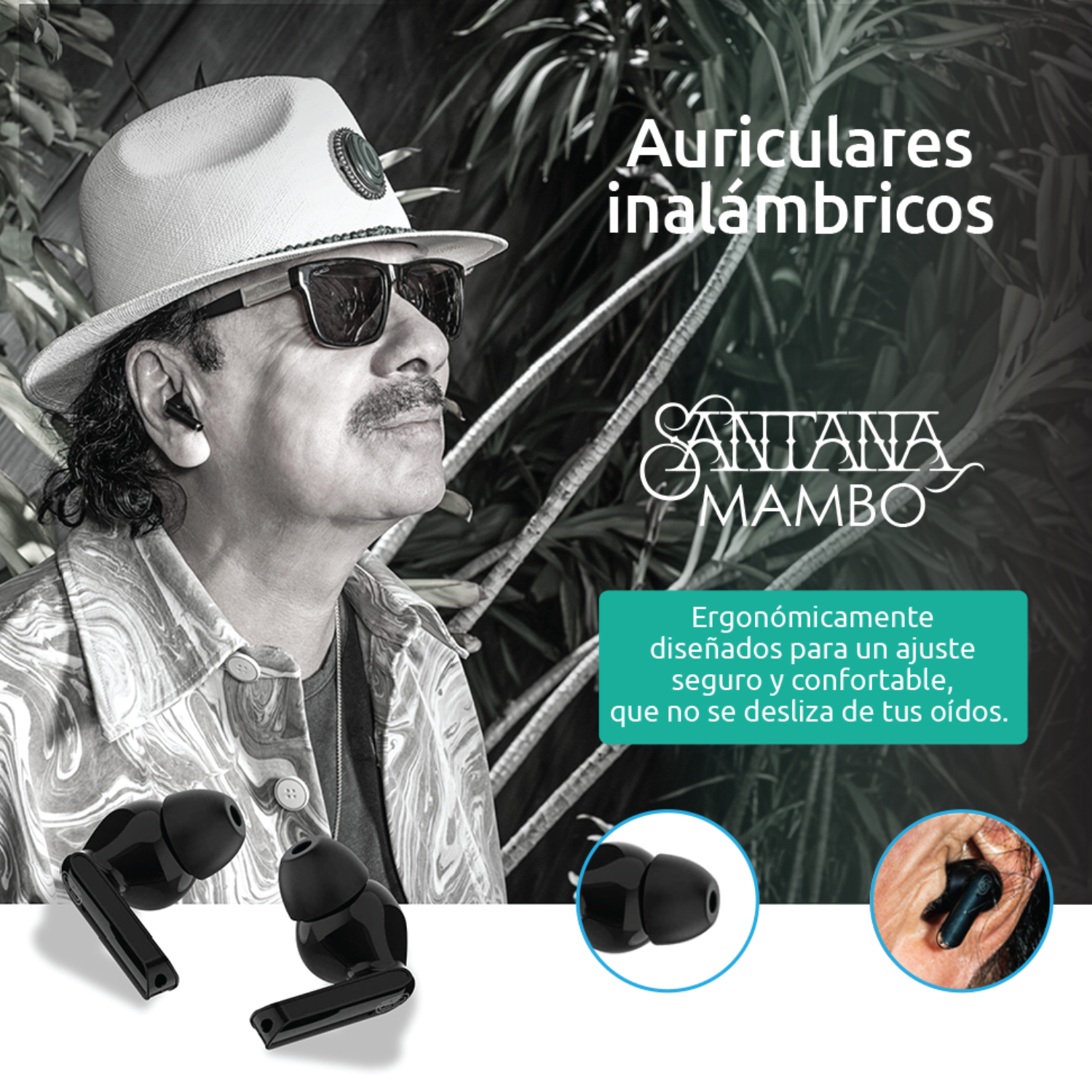 Auriculares Santana Mambo By Carlos Santana